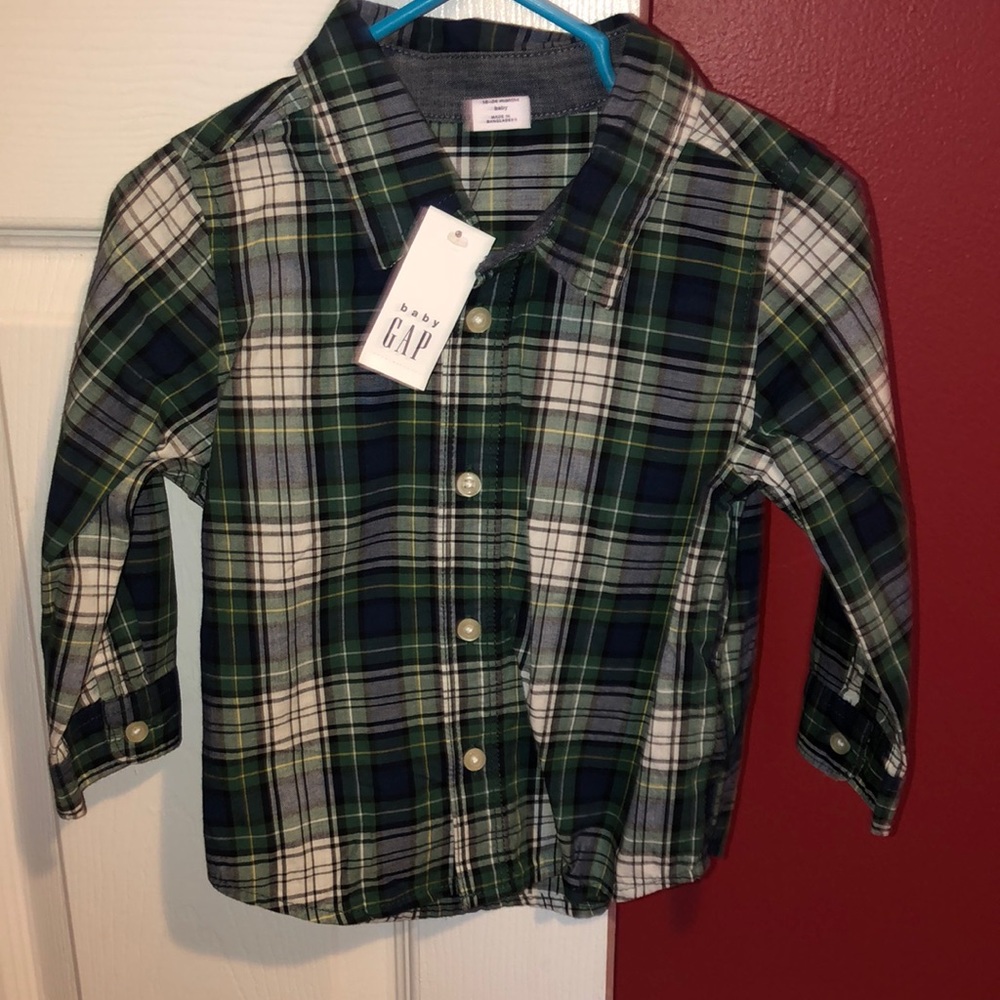 Brand new button up shirt